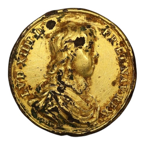 France médaille louis xiv - france,