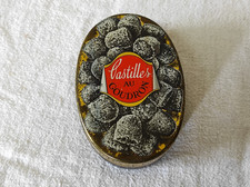 Ancienne petite Boite en métal Pastilles au Goudron Calys