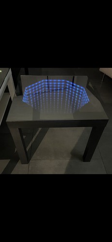 Table basse miroir infini - basse,