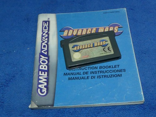 Jeu advance wars - wars, sur