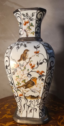 Vase aux oiseaux ceramique - aux,