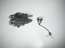 Husqvarna 90 Tronçonneuse, Tronçonneuse Chaînes Pompe à Huile et Bouchon de Réservoir d'Huile