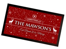 Tapis De Bar De Noël