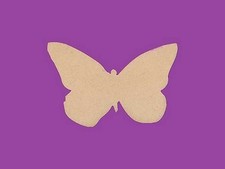 Sujet ou support a decorer en bois medium mdf papillon