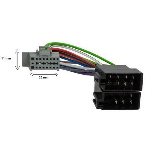 Cable iso pour autoradio - cable,