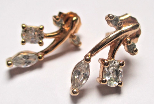 Boucles oreilles percées - d'oreilles,