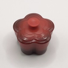 Aimant de Cuisine Le Creuset Miniature Aimant Réfrigérateur Rouge Ramequin Fl...