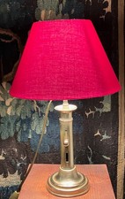 Lampe ancienne style Louis XV en bronze doré d'époque fin XIXème