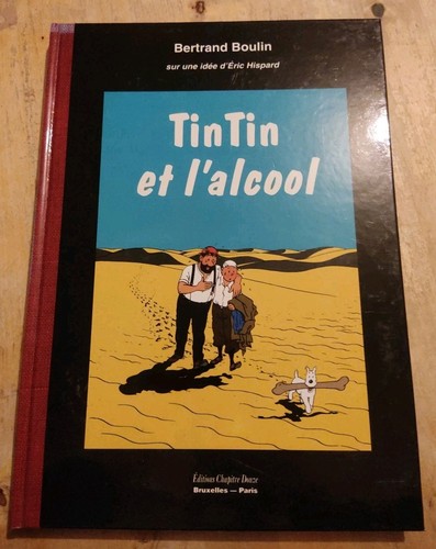 Livre tintin alcool en - livre,