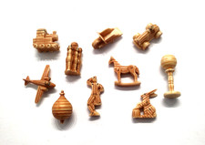 Série complète de fèves JOUETS ANCIENS IMITATION BOIS 2004 * 205