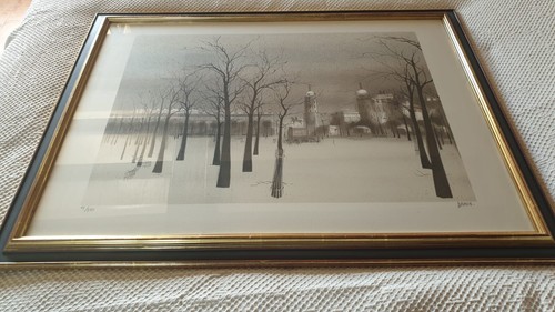 Lithographie peintre - du,