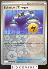 Carte Pokemon ECHANGE D'ENERGIE 173/198 REVERSE EV1 SV1 FR NEUF