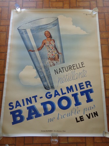 Grande affiche ancienne - grande,