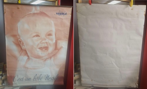 Nestle bebe souriant - nestle, grande