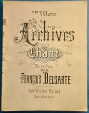 ALBUM RECUEIL PIANO CHANT XVIIIe PARTITION OPÉRA GLUCK FRANÇOIS DELSARTE