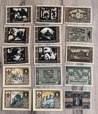 Lot De 15 Billets Allemand