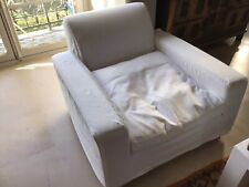 Deux Fauteuils Tissu Blanc Conran