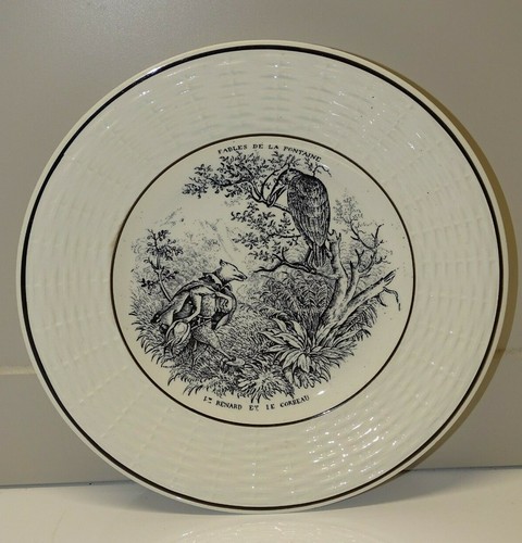 Ancienne assiette dessert - assiette,
