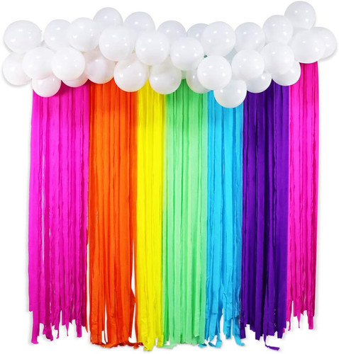 Rainbow party backdrop - rainbow,