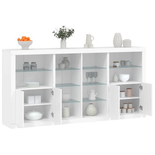 Buffet avec lumières led - avec,