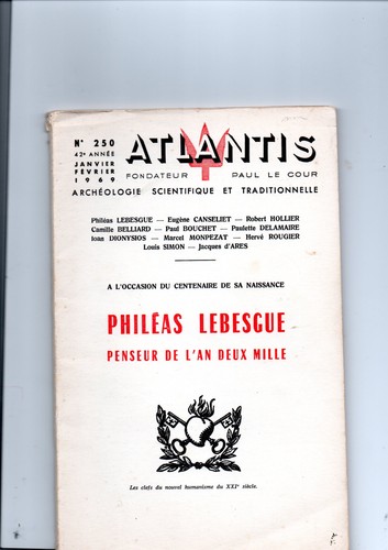 Revue atlantis 250 année - revue, n°