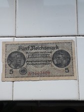 Billet allemand Ww2 Reichsmark Banknote