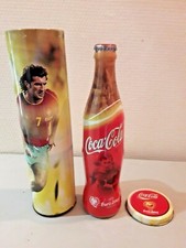 Rare boite avec bouteille  / Collection"Coca-Cola Uefa  FIGO-EURO 2004" 