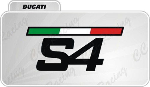 Autocollant ducati monster - 1,