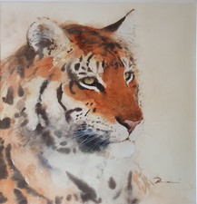 Superbe Aquarelle orig signée