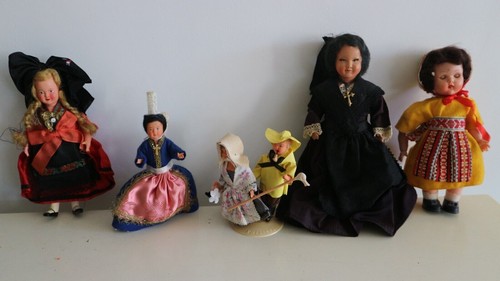 Lot poupees anciennes tenue - lot, de