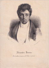 Rare lithographie du jeune