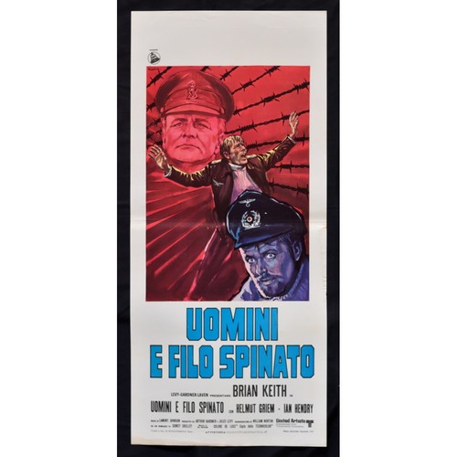 Affiche hommes fil barbelé - fil,