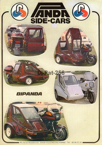 Brochure panda side car - panda, side-car