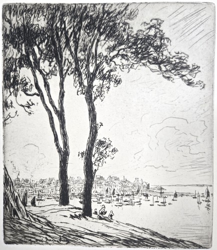 Eau forte originale - , 1923
