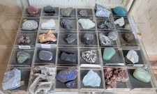 Lot de 30 minéraux du monde grande taille, collection