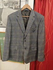 Tombolini 700€ Men' Blazer Jacket 100%  Wool Size EU 56 ( XXL ) Made in Italy