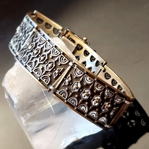 Bracelet articulé art déco - art,