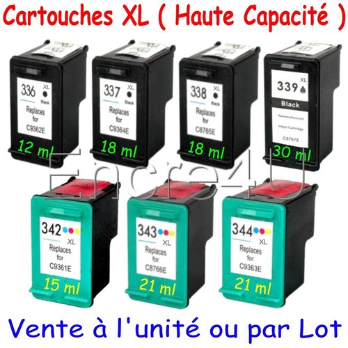 Cartouches encre 336 337 - cartouches, 338