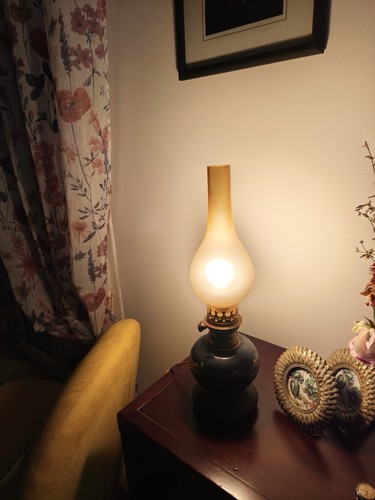 Lampe poser style - style, pétrole