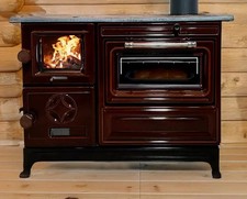 Poêle à bois, cuisinière, four, poêle à bois, poêle en fonte