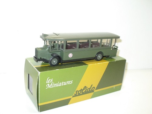 Solido bus autocar renault - bus,
