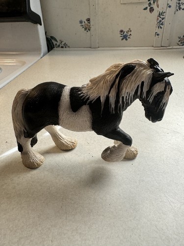 Schleich gypsy cob stallion - schleich,