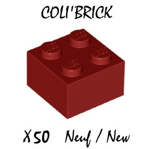 Lego 3003 50x briques - 50x, /