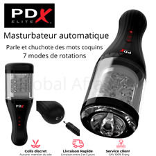 Masturbateur automatique Vagin Talk Dirty Rotobator PDX Elite homme 7 vitesses