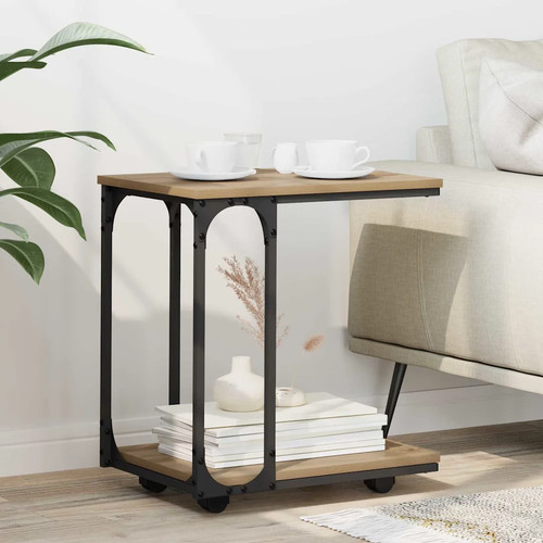 Table appoint avec roues - avec,