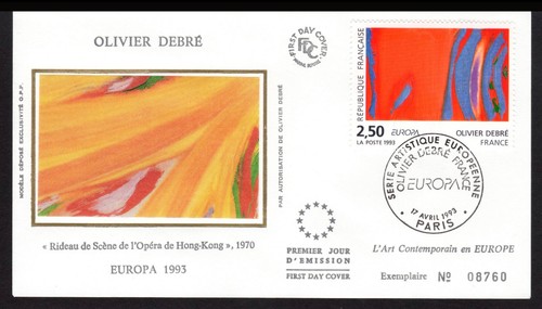 France fdc olivier debre - fdc, /