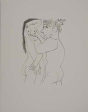 Pablo PICASSO : Le Goût du Bonheur, La femme idéale, Lithographie