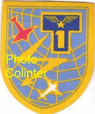 Insigne tissus : Groupement des transmissions 813 de la 1ere Division Aérienne 