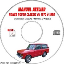 Range Classic 70-95 - Manuel Atelier CDROM LAND-ROVER FR Expédition - --, Suppo
