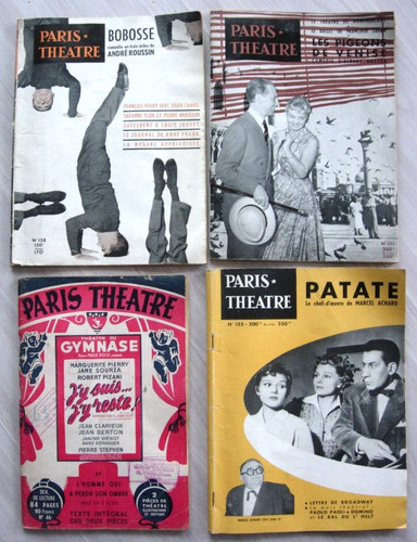 Revue paris théâtre - revue, lot